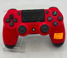 BattleBeaver PS4 Red Wireless Controller with Wire & Case - Photo 2