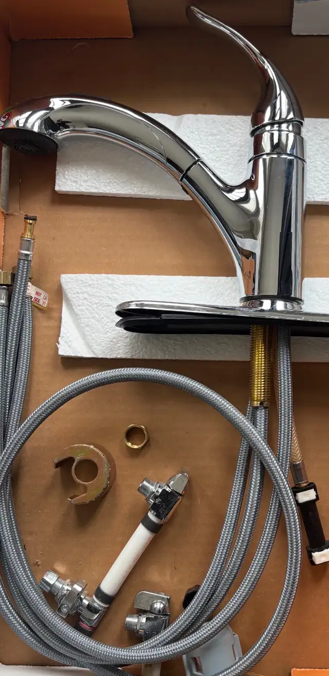 Moen Banbury Pullout Kitchen Faucet – Brand New – Chrome - Photo 2