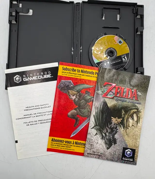 GameCube Legend of Zelda: Twilight Princess - Complete in Case - Photo 4