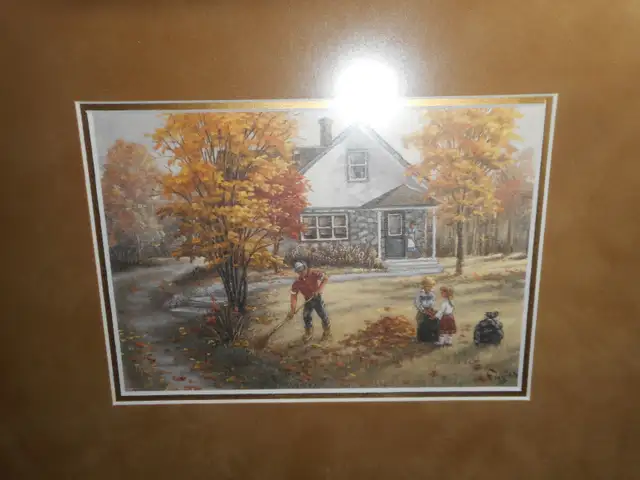 Lithographie du peintre Fugère