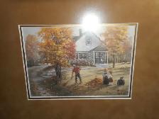 Lithographie du peintre Fugère