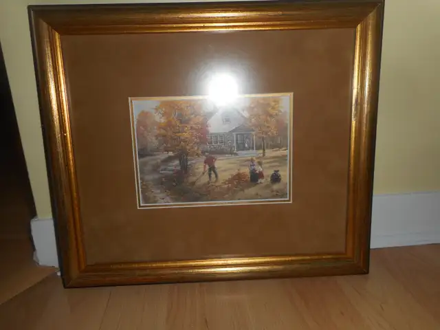 Lithographie du peintre Fugère - Photo 2