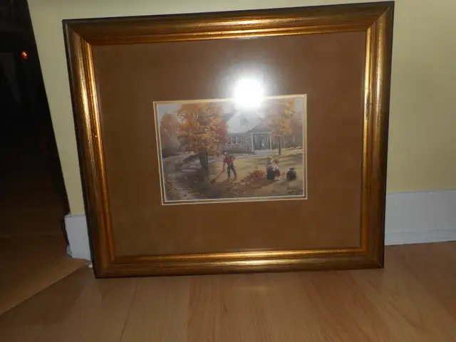 Lithographie du peintre Fugère - Photo 3