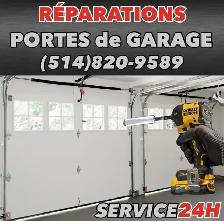 Réparation Portes de Garage (514)820-9589