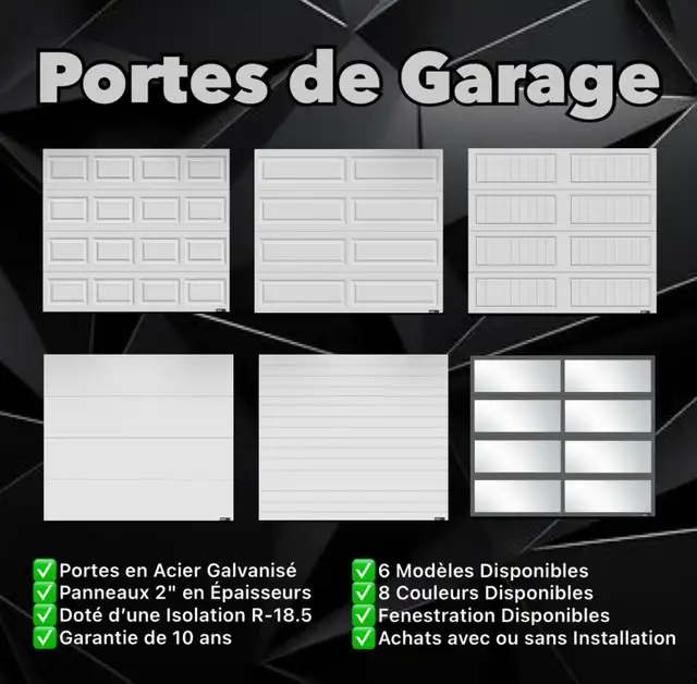 Portes de Garage en Ventes