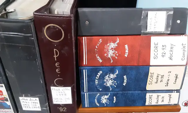 Hockey card collection  all complete set mint - Photo 4