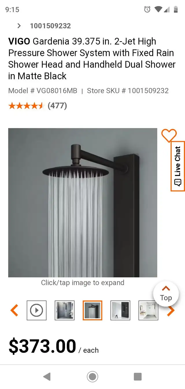 VIGO SHOWER SYSTEM - Photo 4