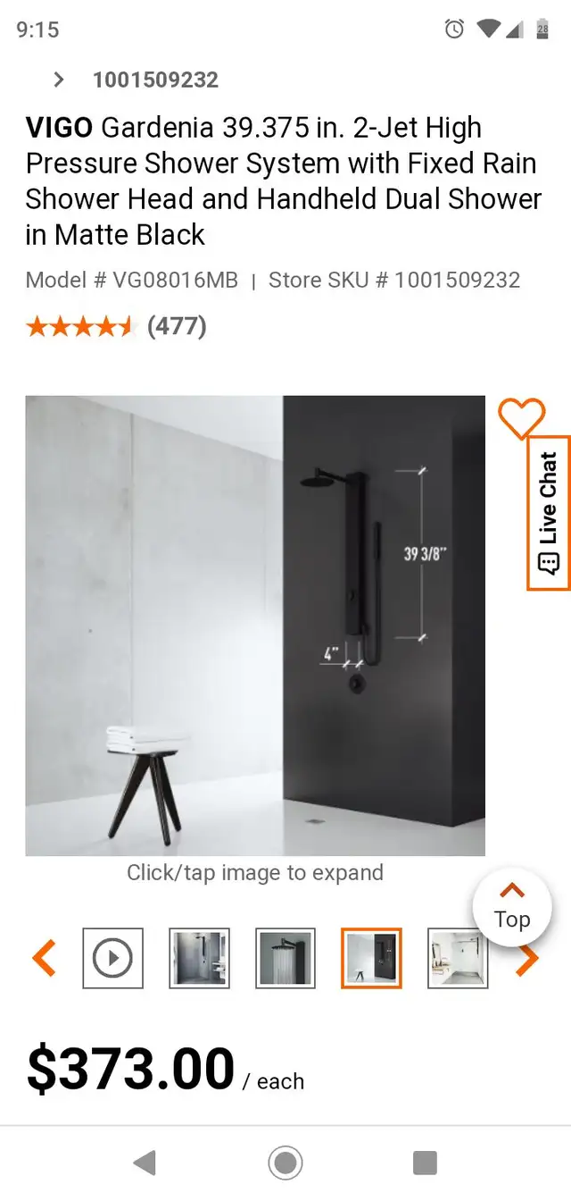 VIGO SHOWER SYSTEM - Photo 5