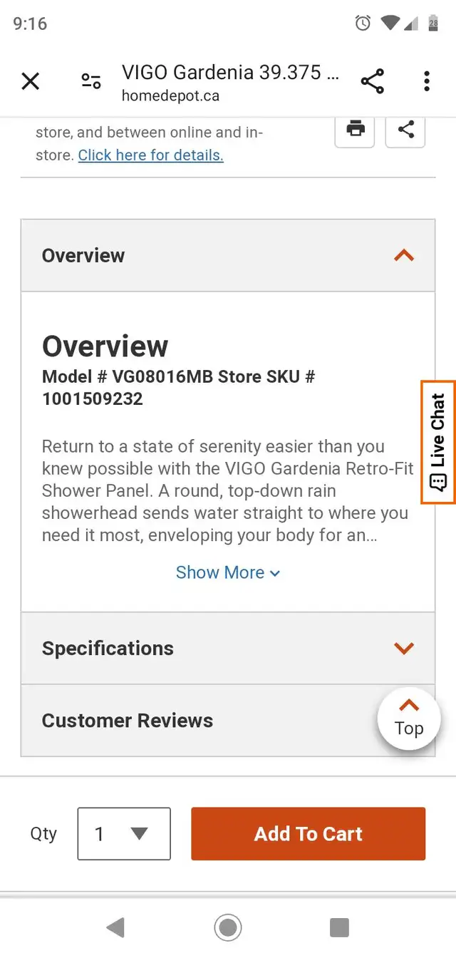 VIGO SHOWER SYSTEM - Photo 7