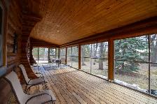 One-of-a-kind 1258sqft log home situated on beautiful 3.1 acres! - Photo 2