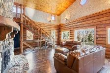 One-of-a-kind 1258sqft log home situated on beautiful 3.1 acres! - Photo 3