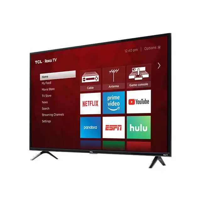 NEW IN BOX TCL 50' 4k ROKU SMART TV ON SALE FOR $329
