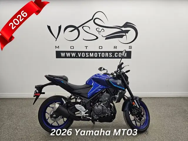2026 Yamaha MT03TL Hyper Naked - V6999 - -No Payments for 1 Year