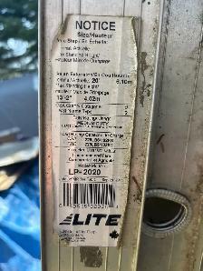 20 ft extension ladder