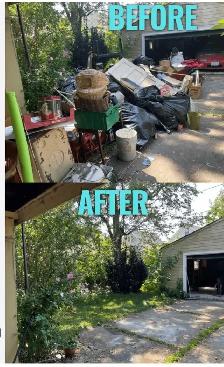 JUNK Removal, Furniture and appliance moving