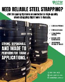 AAR Approved Steel Strapping