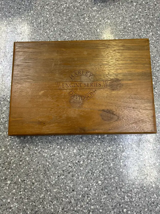 Harley Davidson 1994 Engine Series 6 Zippo Light Set In Case - Photo 4