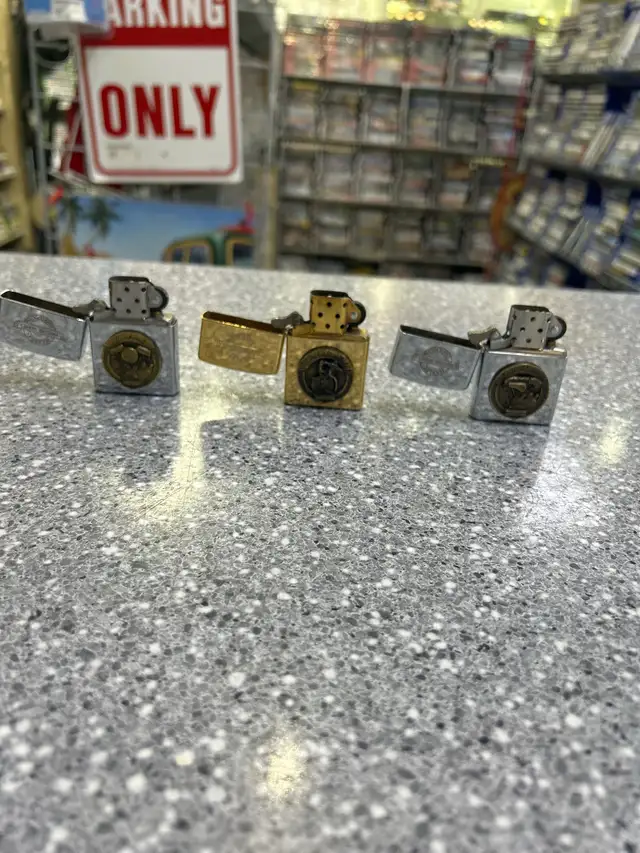 Harley Davidson 1994 Engine Series 6 Zippo Light Set In Case - Photo 6