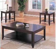 ELEMENTS 3PIECE TABLE SET BLACK ON SALE $399