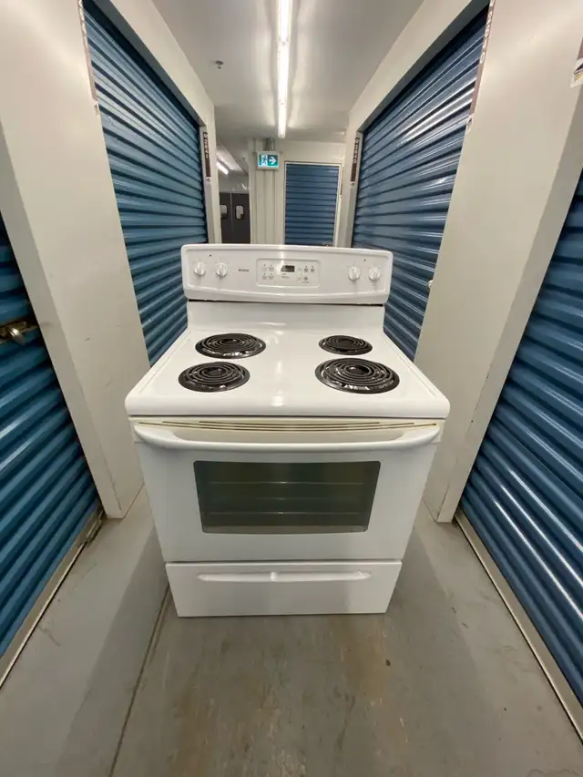 KENMORE WHITE COIL STOVE