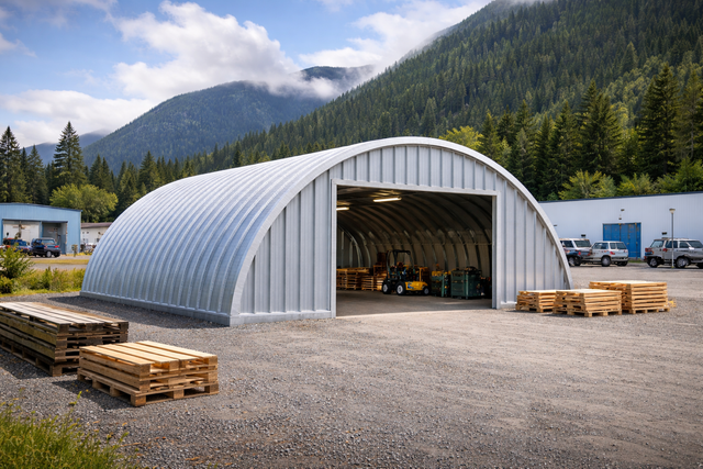 SAVE $11,000! New 50x60 15-Gauge Quonset Kit - Photo 3