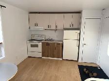 Beau grand studio, St-Roch Avril WIFI, salle de bain commune