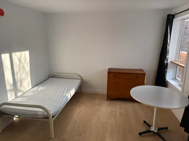 Beau grand studio, St-Roch Avril WIFI, salle de bain commune - Photo 3