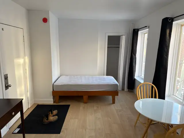 Beau grand studio, St-Roch Avril WIFI, salle de bain commune - Photo 4