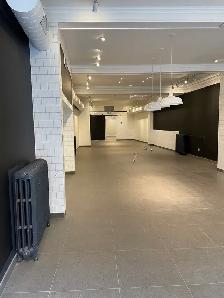 Beau grand local commercial à louer Vieux-Québec