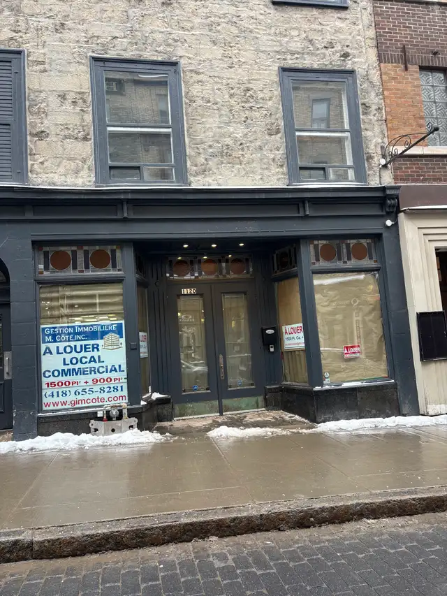 Beau grand local commercial à louer Vieux-Québec - Photo 10