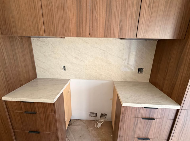 Taj Mahal Countertop with island - Photo 2