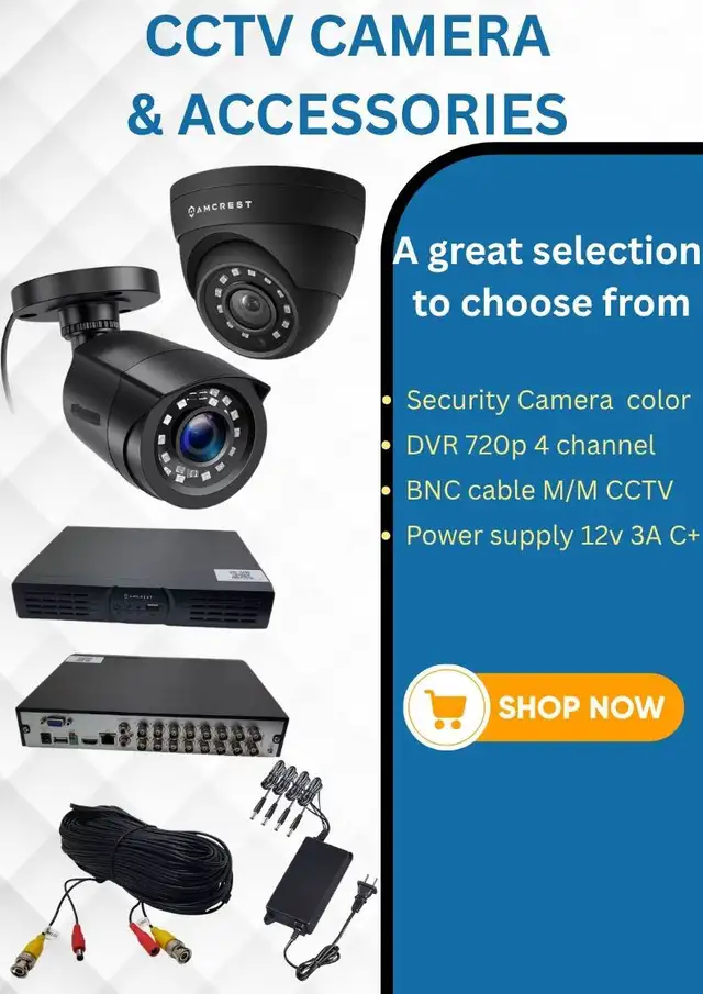 CCTV CAMERA & ACCESSORIES