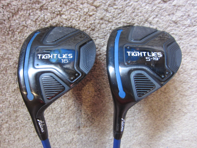 MINT  SHAPE! LEFTIE TOP QUALITY ADAMS GOLF #1/3/5 WOODS! - Photo 2