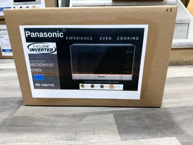 Microwave - Panasonic 1.2 cu ft  NN-SN67HS  -Countertop SS
