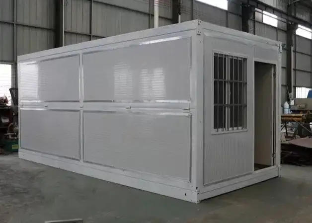 20’ Container House Foldable – Steel Doors