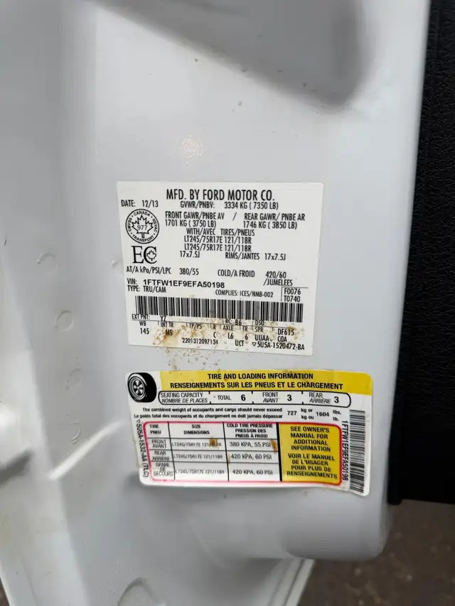 2014 Ford F-150 XLT 4X4 / 82,281 KM ! ONE OWNER NO ACCIDENTS ! - Photo 18