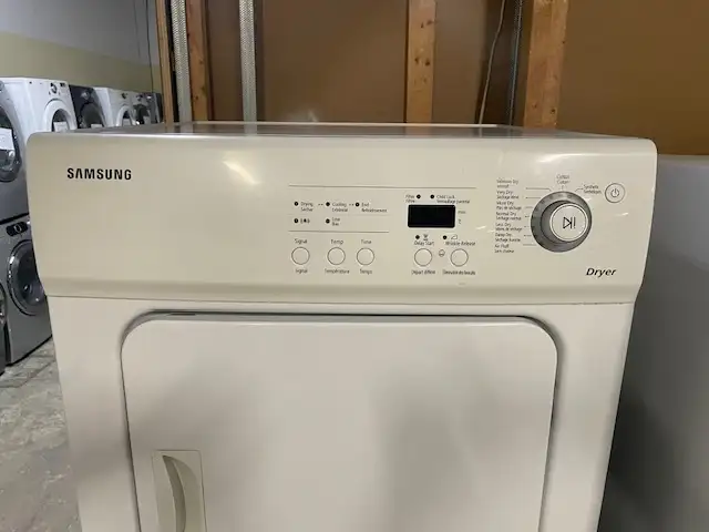 Mini laveuse sécheuse frontales blanches 24'' Samsung - Photo 2