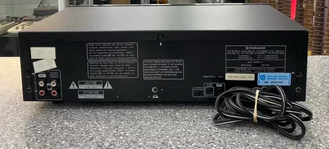 Pioneer CT-W603RS Cassette - Photo 2