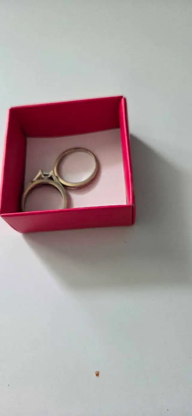 diamond ring set - Photo 2