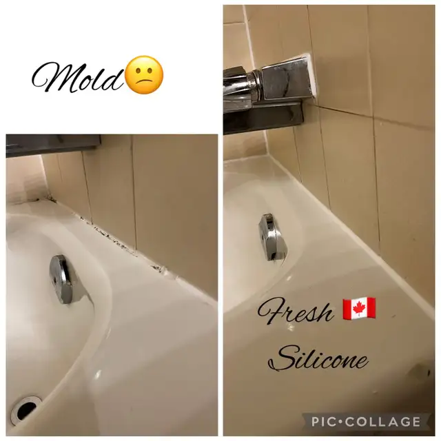Re-Caulking Moldy Shower / Bathtub / Sinks / Toilet Services GTA - Photo 4