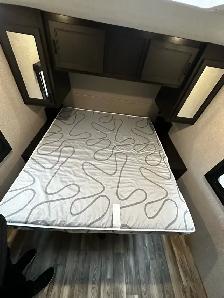 RV King mattress, like new , used twice.