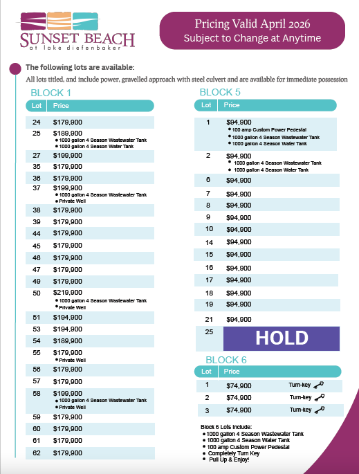 Lakefront Titled Lots at Sunset Beach at Lake Diefenbaker! - Photo 10