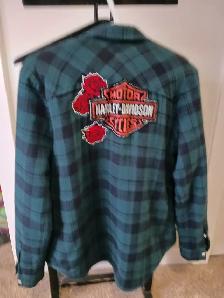 Women's Harley Davidson Fleece Lined Jacket $#0