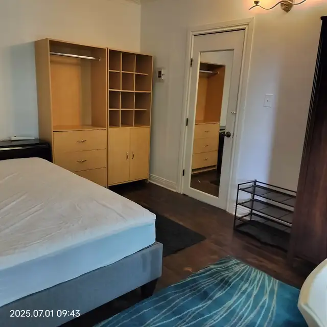 Big room for short term rental, Close metro Monk, All included. - Photo 2