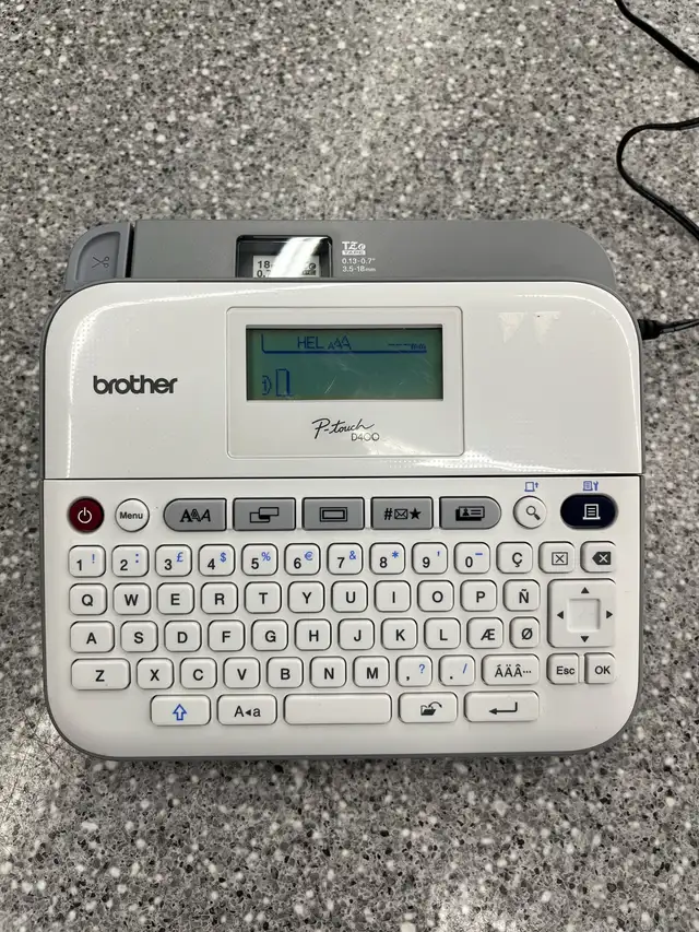Brother P-touch D-400 Label Printer