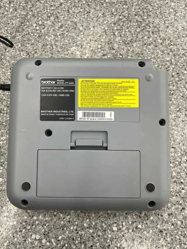 Brother P-touch D-400 Label Printer - Photo 3