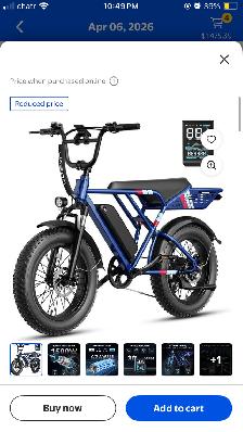STOLEN Apr 20: Blue Jasion RetroVolt E-Bike STC - Police 26-8192