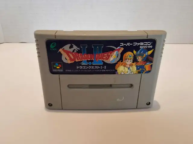 Super Famicom Dragon Quest I & II - Japanese