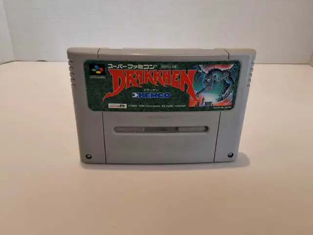 Super Famicom Drakkhen - Japanese