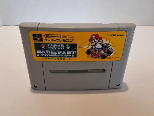 Super Famicom Super Mario Kart - Japanese